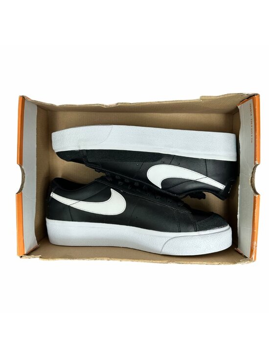 Rare Nike Blazer Low Platform Sz 10.5 Mens Shoes Black White Sneakers DJ0292-001 main image 9